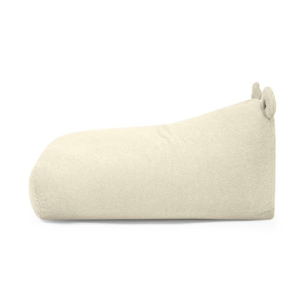 Fotoliu puf pentru copii maro cu tapițerie din țesătură bouclé Snug 130 Bear – SLOWDOWN-image-4