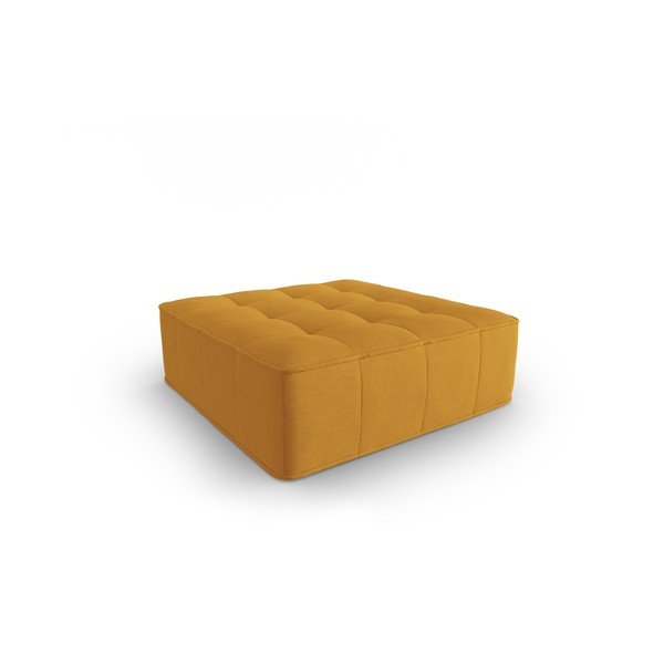 Taburet galben Mike – Micadoni Home-image-2