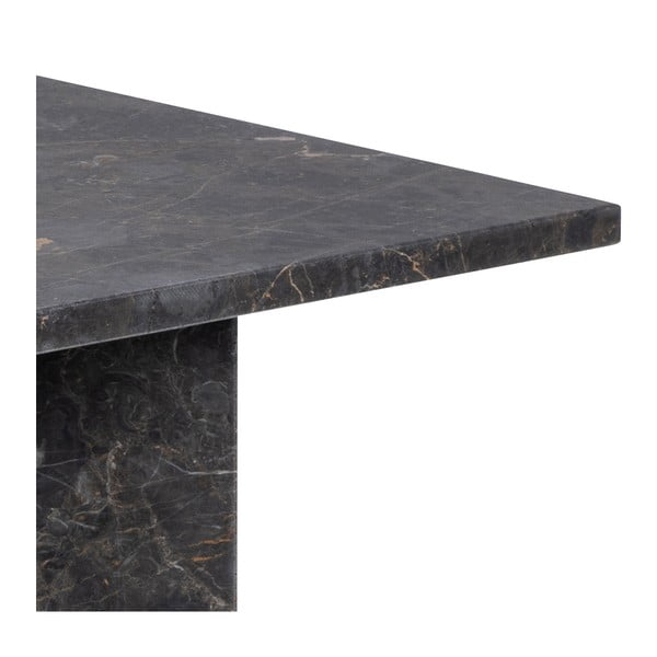 Măsuță de cafea neagră din marmură 70x140 cm Vega – Actona-image-4