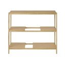 Etajeră în culoare naturală cu aspect de lemn de stejar 105x92x40 cm Sukoya – Blomus