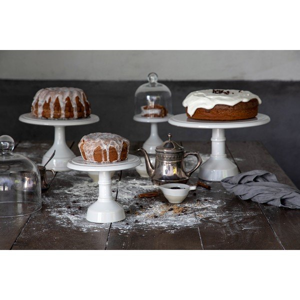 Suport tort din gresie Casafina Cook & Host, 16x14 cm, alb-image-1