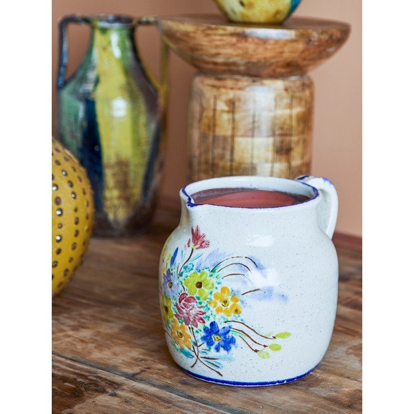Vază crem din teracotă (înălțime 22 cm) Avie – Bloomingville-image-2