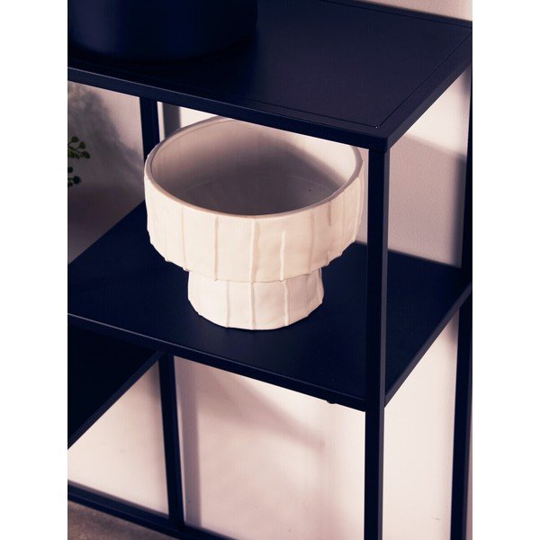 Etajeră neagră din oțel 80x81x26 cm Acero – Premier Housewares-image-3