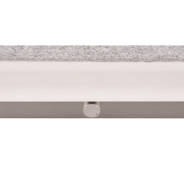 Aplică de perete gri LED cu control vocal/cu control prin aplicații mobile Cicara – CINQUE-image-1