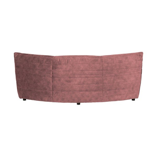 Colțar roz deschis cu tapițerie din catifea (colț variabil) Bag – WOOOD-image-3
