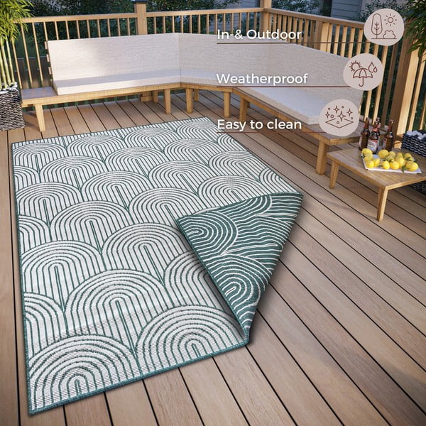 Covor de exterior verde 240x330 cm Pangli Green – Hanse Home-image-3