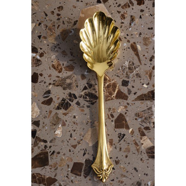 Lingură de servire din metal Leah – Jotex-image-1