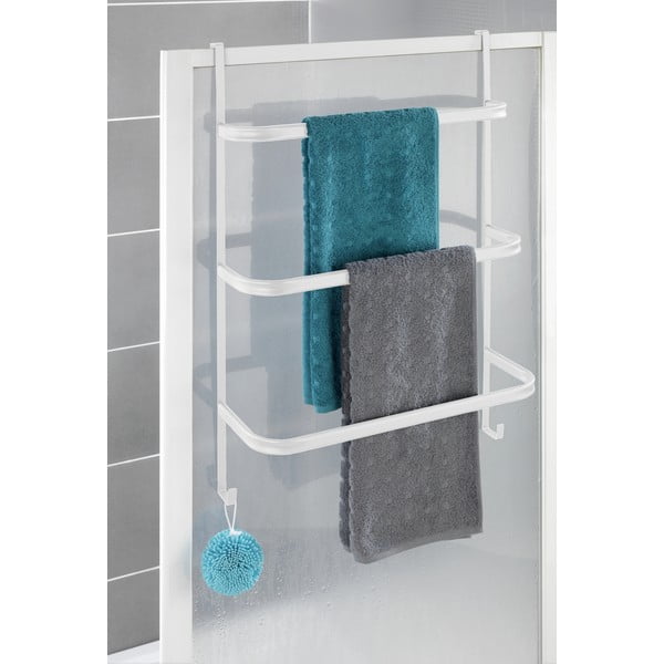 Suport pentru prosoape alb mat de agățat din oțel Irpinia – Wenko-image-1