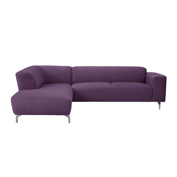 Canapea colţar Windsor & Co Sofas Orion, partea stângă, violet