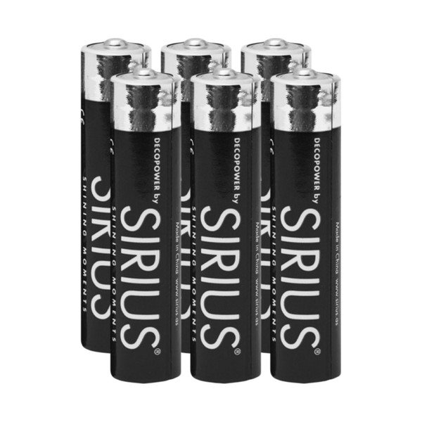 Baterii alcaline 6 buc. DecoPower – Sirius-image-1