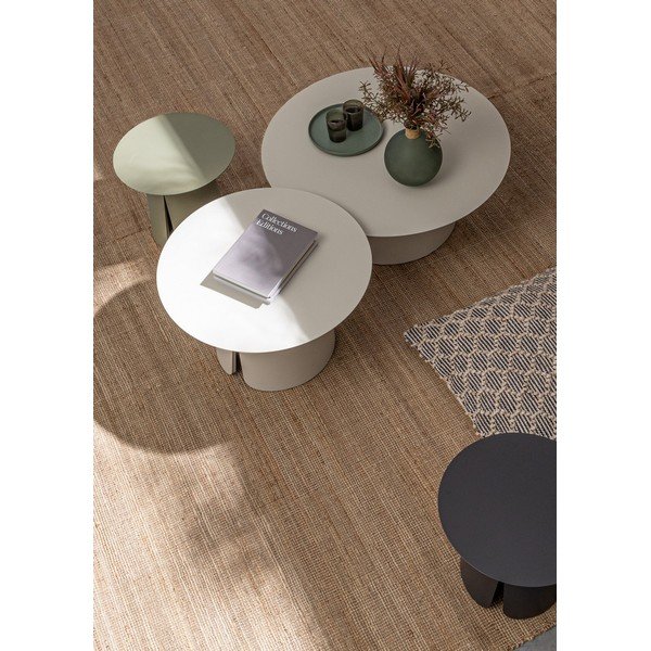 Măsuță de grădină rotundă din aluminiu ø 45 cm Bryan – Bizzotto-image-1