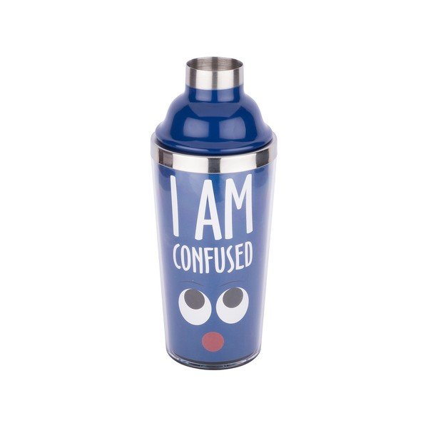Shaker cocktail Tantitoni Drink, 450 ml, albastru