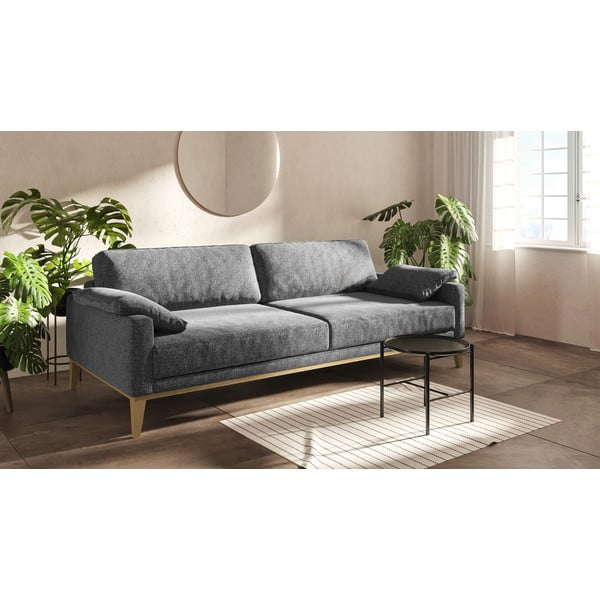 Canapea MESONICA Musso, 173 cm, gri deschis-image-1