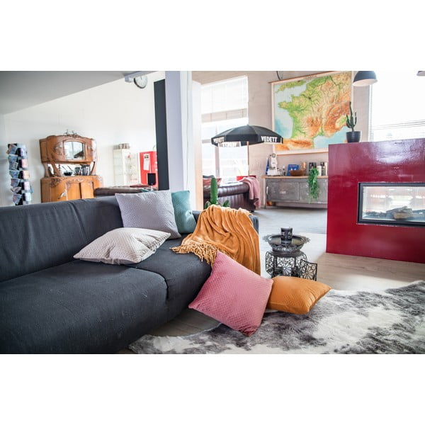 Pătură din micropluș Tiseco Home Studio, 130 x 170 cm, roz-image-2