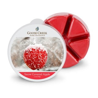 Ceară aromată pentru lămpi aromaterapie Goose Creek Snow Covered Apple, 65 de ore de ardere