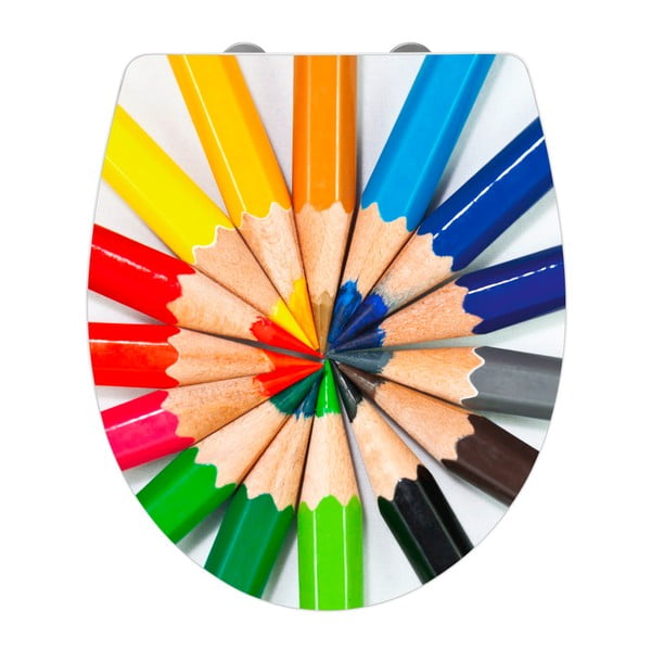 Capac WC Wenko Coloured Pencils, 45 x 38,8 cm