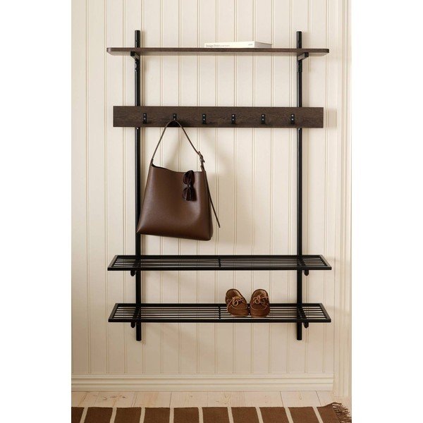 Set pentru hol maro din metal 100x150x25 cm Gilda – Ellos Home-image-1