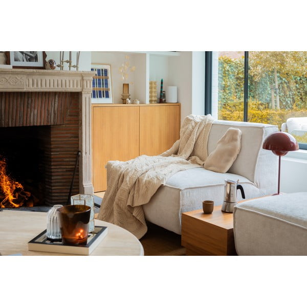 Termofor bej din micropluș/cocolino 2 l Warmers – Tiseco Home Studio-image-1