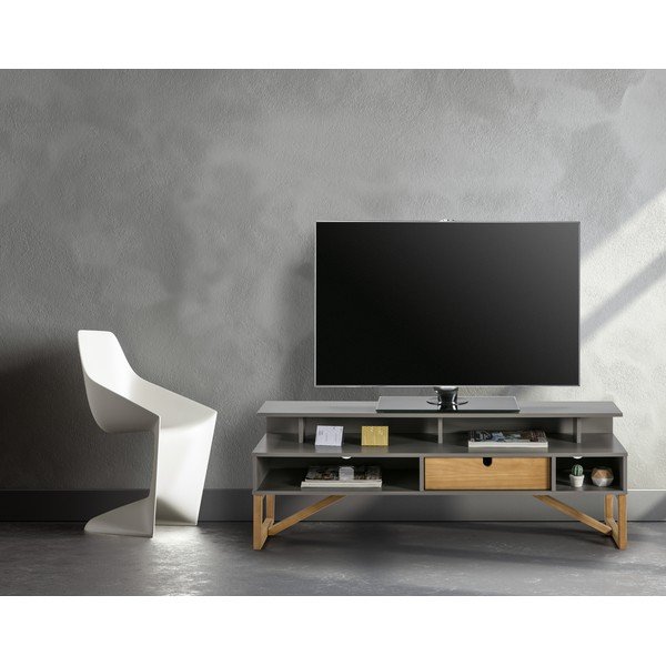 Masă TV Marckeric Galia, negru-image-1