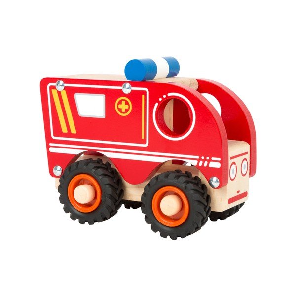 Ambulanță din lemn pentru copii Legler Ambulance-image-1