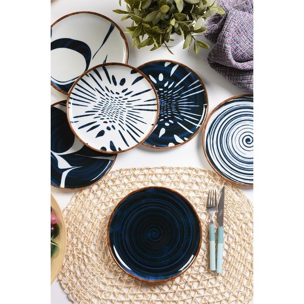 Farfurii 6 buc. pentru desert  din porțelan ø 21 cm Mirabel – Hermia-image-1