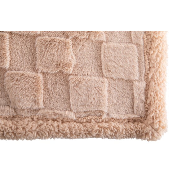 Pătură maro din micropluș/cocolino 150x200 cm Rava – Tiseco Home Studio-image-2