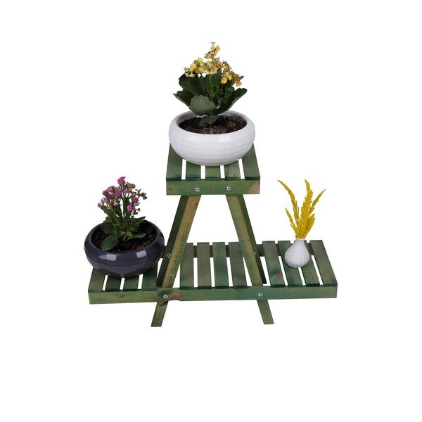 Suport pentru flori din lemn (înălțime 50 cm) Jardiniere – Mioli Decor