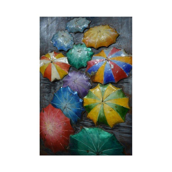 Tablou artizanal Vivorum Raining Day, 75 x 100 cm-image-2