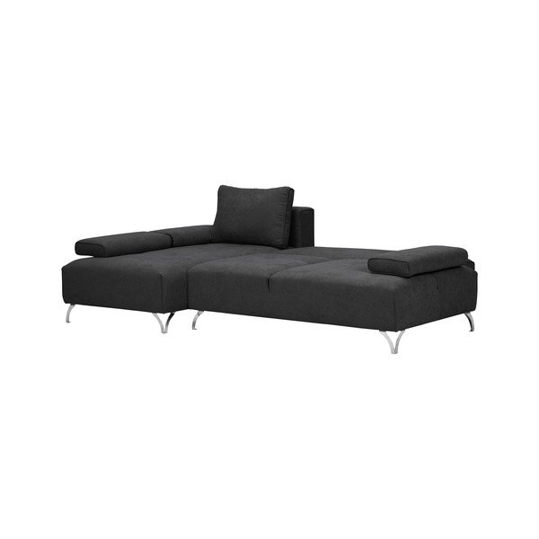 Canapea colţar Windsor & Co Sofas Virgo, partea stângă, gri închis-image-3
