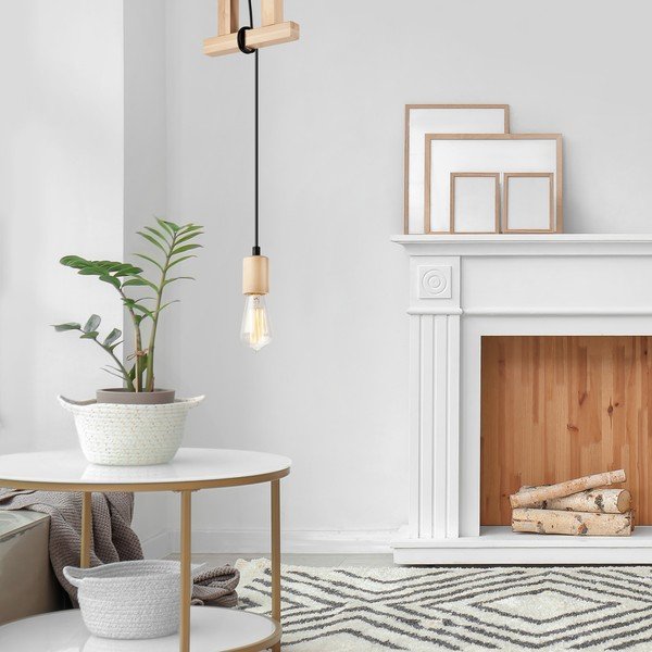 Lustră în culoare naturală Leon – LAMKUR-image-2