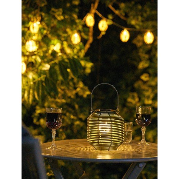 Corp de iluminat pentru exterior LED de masă/portabil solar ø 15 cm Crewe – House Nordic-image-1