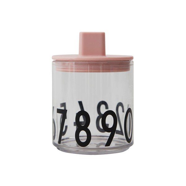 Capac pentru cană copii Design Letters, ø 7 cm, roz-image-3