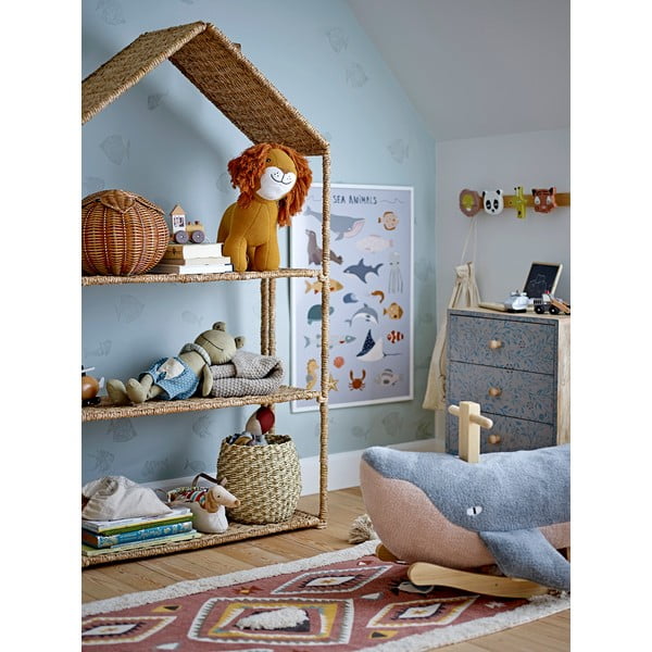 Cuier de perete pentru copii din lemn de pin Sade - Bloomingville Mini-image-2