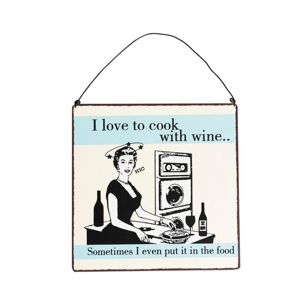 Semn metalic Rex London Cook With Wine-image-1