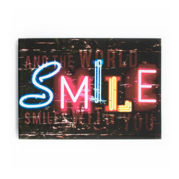 Tablou Graham & Brown Smile, 100 x 70 cm