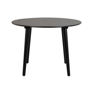 Masă de dining Rowico Lotta, ø 106 cm, negru