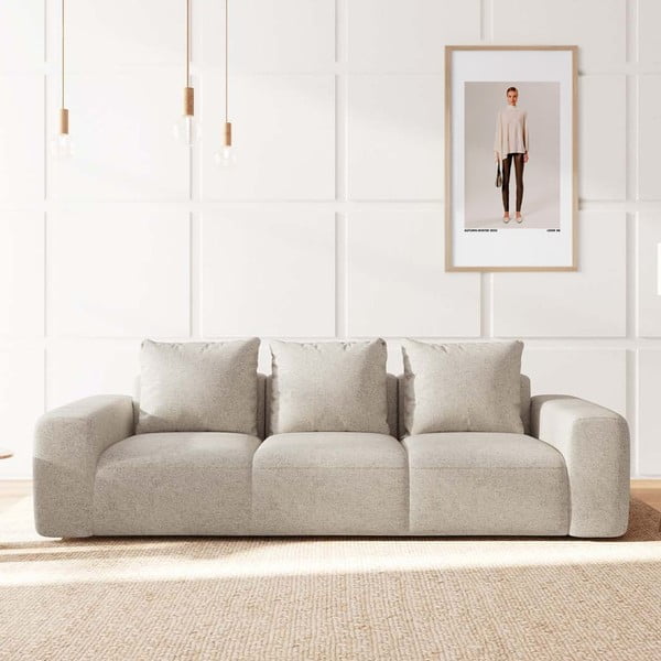 Canapea bej 287 cm Monce – Rodier-image-1