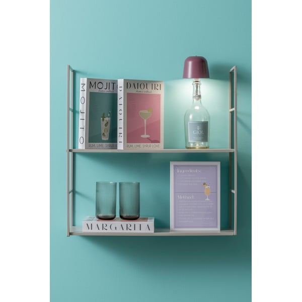 Cutie de depozitare albă/verde din hârtie decorativă 18x4x25 cm Mojito – PT LIVING-image-4