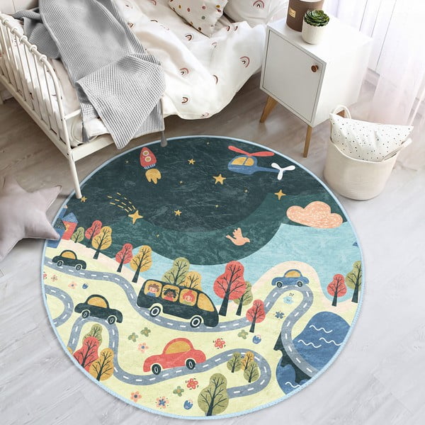 Covor pentru copii ø 120 cm Comfort – Mila Home-image-1