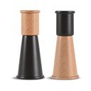 Set de râșnițe de sare și piper negru/în culoare naturală 2 buc. din ceramică Gurken – Sagaform