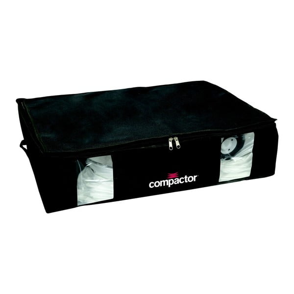 Cutie depozitare cu vacuum Compactor Black Edition, capacitate 145 l, negru