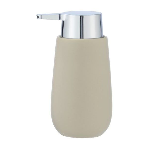 Dozator ceramică pentru săpun Wenko Badi, 320 ml, bej-image-2