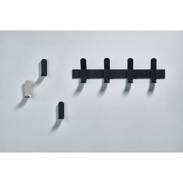 Cuier din oțel pentru perete Zone A-Rack, negru-image-4