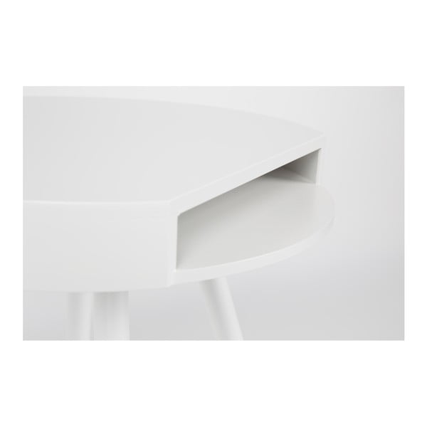 Masă Zuiver Hide & Seek, albă-image-4