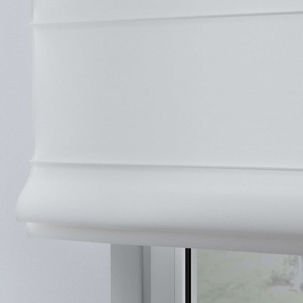 Jaluzea romană albă 170x160 cm Happiness - Yellow Tipi-image-1