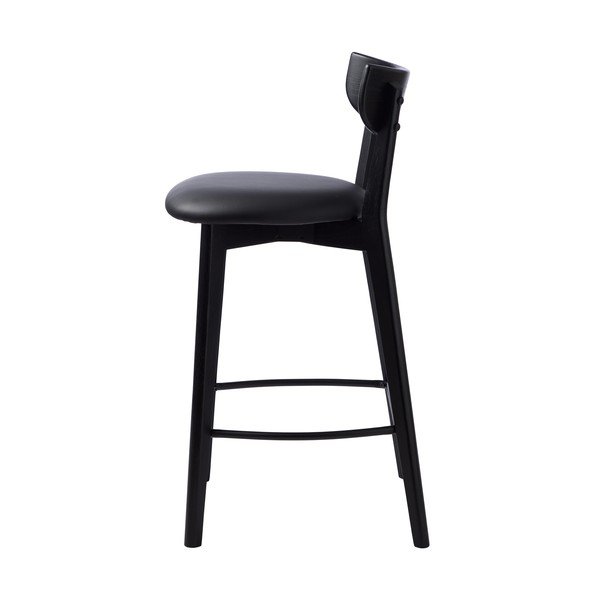 Scaun de bar negru (înălțime șezut 67 cm) Pero – Unique Furniture-image-4