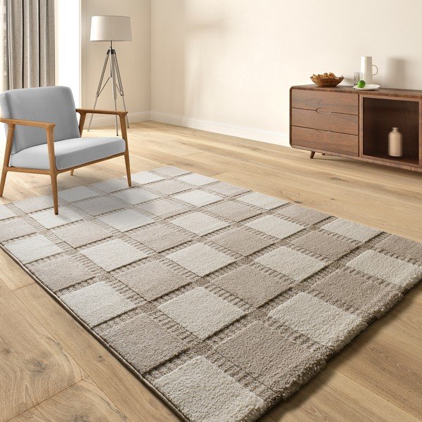 Covor bej/crem 80x150 cm Candela – Universal-image-1
