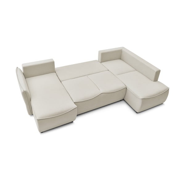 Colțar crem extensibil (cu colțar pe partea dreaptă) Leon – Bobochic Paris-image-3