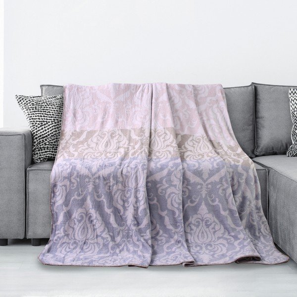 Pătură din microfibră AmeliaHome Decor, 220 x 240 cm-image-2
