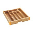 Organizator din bambus pentru tacâmuri Maximex Tray